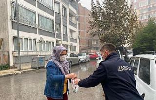 Kısıtlamadaki vatandaşların ihtiyacını zabıta...
