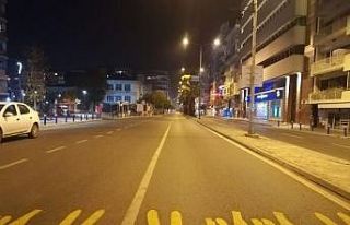 Kısıtlamanın başlamasıyla İzmir sessizliğe...