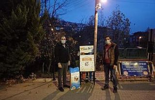 Kısıtlamasında sokak hayvanları unutulmadı