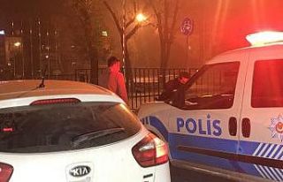 Kısıtlamaya aynı kavşakta ikinci kez yakalandı,...