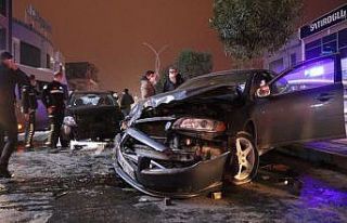 Kısıtlamaya dakikalar kala meydana gelen kaza vatandaşı...