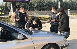 Kısıtlamaya uymayan 144 kişiye yarım milyon ceza