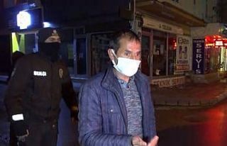 Kısıtlamaya uymayan yaralı ve alkollü şahsa 3...