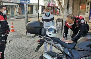 Kısıtlamaya uymayanlara cezai işlem uyguluyor