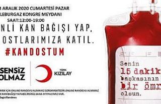 Kızılay bağışçılarını bekliyor