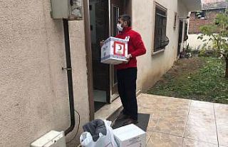 Kızılay yardımlara devam ediyor