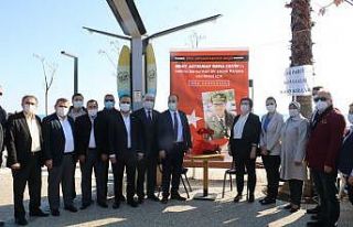 Konyaaltı’nda parka Korkmaz Tedik isminin verilmesi...