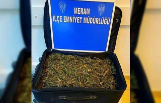 Konya’da 5 bin 50 gram esrar yakalandı
