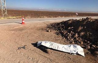 Konya’da devrilen motosikletin sürücüsü hayatını...