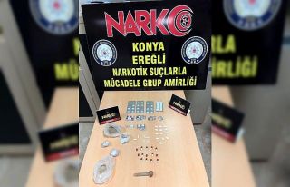 Konya’da uyuşturucu operasyonu: 2 tutuklama