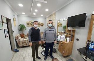 Körfez’de kuaförlere hijyen desteği