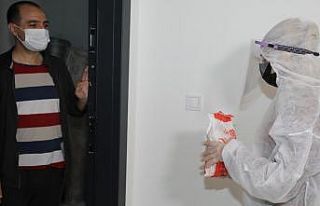 Korona virüs karantinasındaki vatandaşlara vitamin...