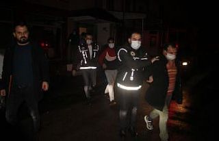 Korona virüs tedbirlerini hiçe saydılar, uyuşturucu...