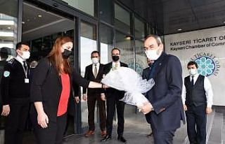 Koronayı yenen KTO Başkanı Ömer Gülsoy görevine...