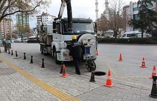 KOSKİ kombine temizlik yapıyor