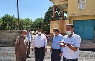 Köylerde stabilize yol çalışmaları başladı