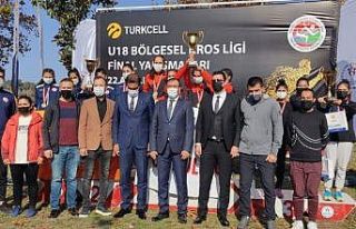 Kros Ligi Kadınlar müsabakalarında Talas Süleymanlı...