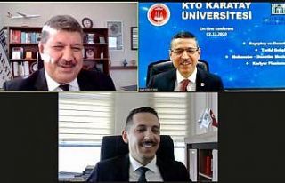 KTO Karatay Üniversitesinin konuğu Sayıştay başkanı...