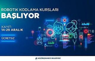 Küçükçekmece Belediyesi’nden sertifikalı robotik...