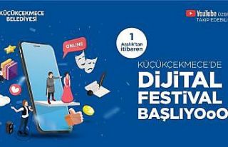 Küçükçekmece’de sahneler 1 ay boyunca ‘çevrimiçi’