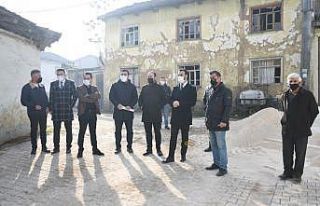 Kulaca sokaklarına parke taşı