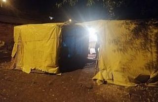 Kumar için çadır kurdular: 12 kişiye 50 bin TL...