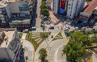 Kusadası’ nda trafik sakinleştirme projesi devam...