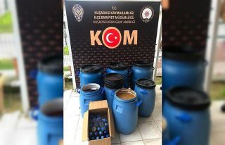 Kuşadası’nda yılbaşı öncesi sahte içki operasyonu