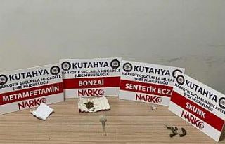 Kütahya polisi uyuşturucu satıcılarına göz açtırmıyor