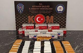 Kütahya’da kaçak tütün operasyonu