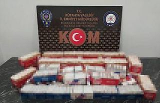 Kütahya’da kaçak tütün ve sigara operasyonu