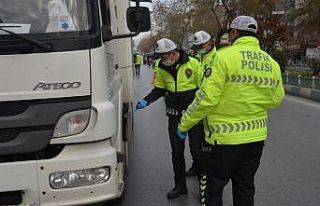 Kütahya’da ’Kış lastiği’ denetimi