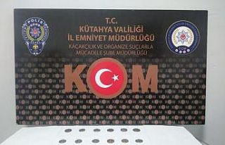 Kütahya’da tarihi eser operasyonu: 2 gözaltı