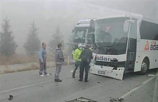 Kütahya’da trafik kazaları: 3 yaralı