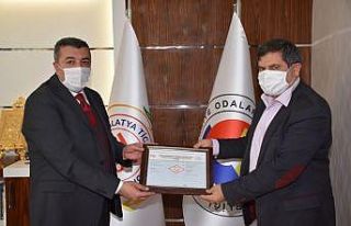 Malatya Ticaret Borsası kalitesini taçlandırdı