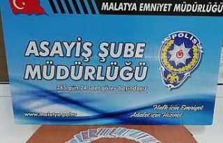 Malatya’da Kumar operasyonu