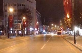 Malatya’da sokaklar sessizliğe büründü