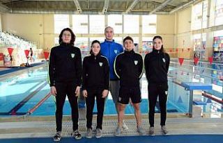 Manisa Büyükşehir’in yüzücüleri Türkiye Şampiyonasına...