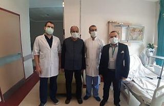 Mardin’de ilk defa laparoskopik yöntemle kalın...