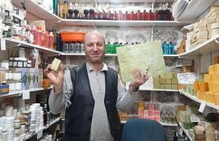 Mardin’de kış aylarında en çok badem sabunu...