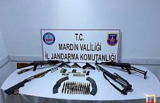 Mardin’de mini cephanelik ele geçirildi