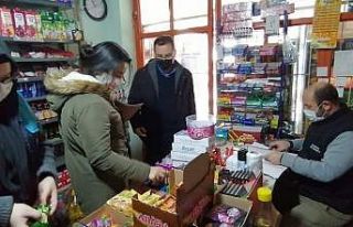 Market ve bakkallarda gıda denetimi yapıldı