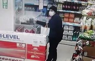 Market zincirine dadanan hırsızı Karaman polisi...