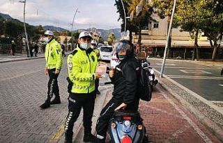 Marmaris’te ‘’ Kaskım Kafamdaki kaskom’’...