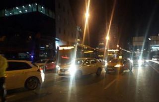 Mecidiyeköy’de zincirleme kaza: 2 yaralı