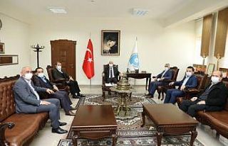 Memur-Sen’den NÖHÜ Rektörüne ziyaret