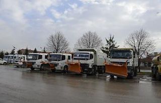 Meram Belediyesi kış önlemlerini aldı