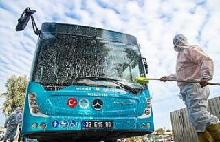 Mersin Büyükşehir Belediyesi 9 ayda 12 bin dezenfeksiyon...