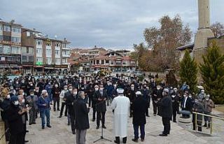 Merzifon’da yağmur duası