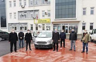 Meslek lisesine otomobil hibe edildi